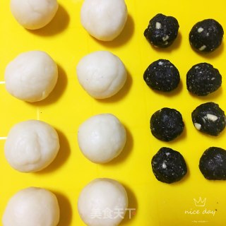 黑芝麻馅糖糕的做法步骤：6