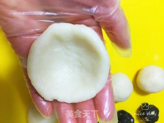 黑芝麻馅糖糕的做法步骤：7