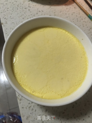 蒸蛋羹的做法步骤：3
