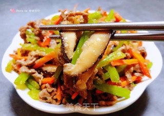 时蔬炒牛肉的做法步骤：14