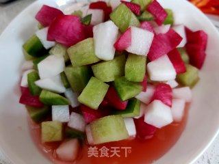 凉拌三色萝卜的做法步骤：8