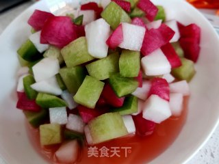 凉拌三色萝卜的做法步骤：9