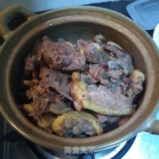 山药番鸭煲的做法步骤：7