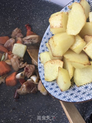土豆烧辣兔腿的做法步骤：14