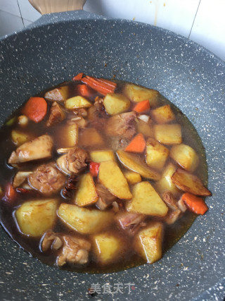 土豆烧辣兔腿的做法步骤：18