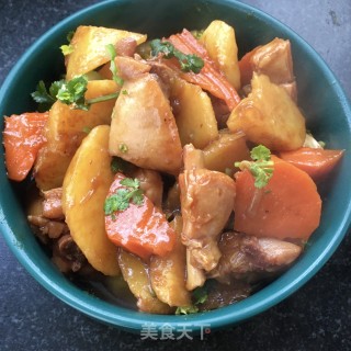 土豆烧辣兔腿的做法步骤：25