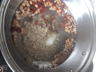 红枣核桃羹的做法步骤：2