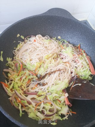 挂面炒面的做法步骤：7