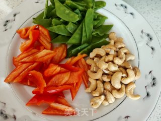 杏鲍菇荷兰豆炒虾球的做法步骤：11