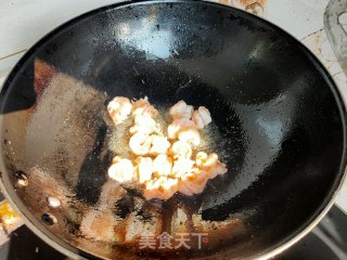 杏鲍菇荷兰豆炒虾球的做法步骤：14