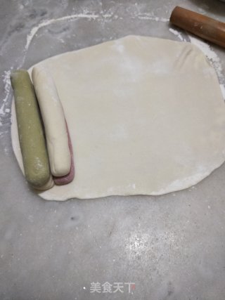 彩色馒头的做法步骤：4