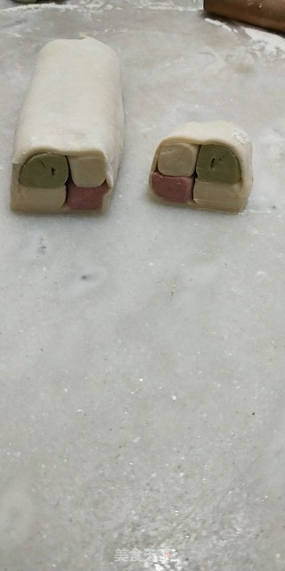 彩色馒头的做法步骤：6