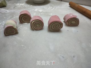 彩色馒头的做法步骤：7