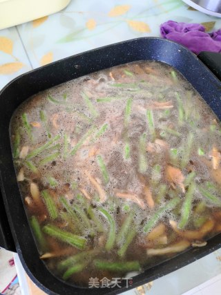 豆角焖面的做法步骤：9