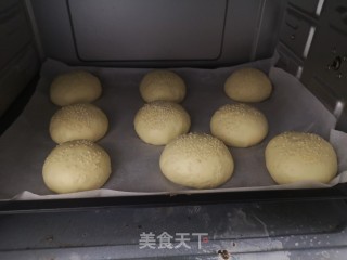 汉堡面包坯子的做法步骤：10