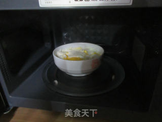 黑芝麻蛋奶年糕布丁的做法步骤：8