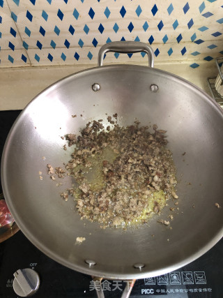 肉碎青豆的做法步骤：1