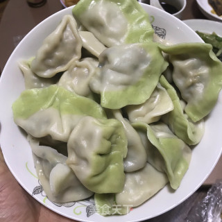 翡翠饺子????的做法步骤：10