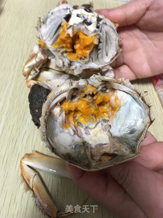 清蒸阳澄湖大闸蟹的做法步骤：4