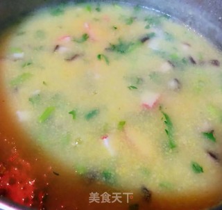时蔬玉米糊的做法步骤：9