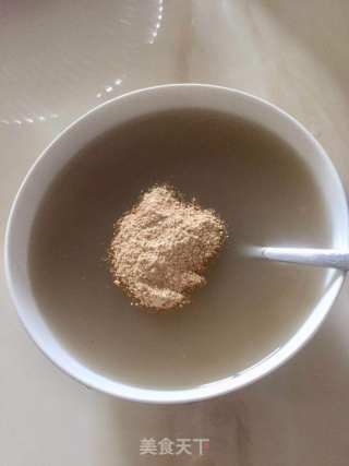 葛根粉羹的做法步骤：4