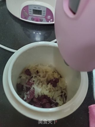 紫薯银耳羹的做法步骤：4