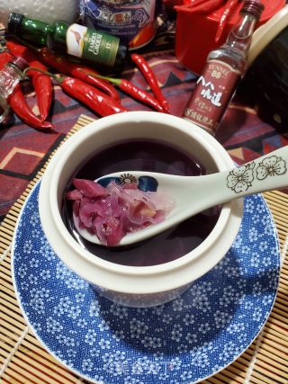 紫薯银耳羹的做法步骤：8