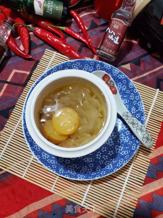 银耳金桔羹的做法步骤：8