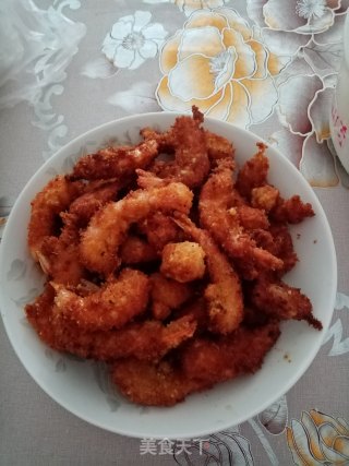 炸虾的做法步骤：6