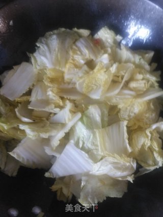 酸辣白菜的做法步骤：3