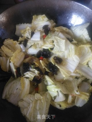 酸辣白菜的做法步骤：4