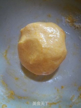 南瓜汤圆的做法步骤：3