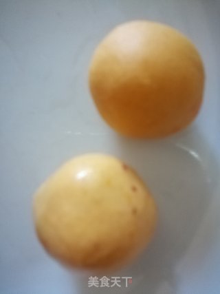 南瓜汤圆的做法步骤：7