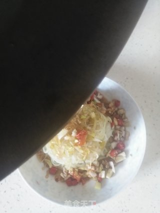 响油白萝卜丝的做法步骤：10