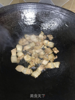 包菜炒肉的做法步骤：8