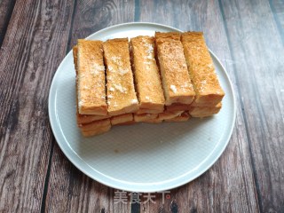 烤面包条的做法步骤：7