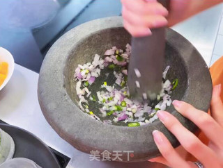 南瓜沙拉的做法步骤：4