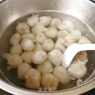 煮鱼丸的做法步骤：3