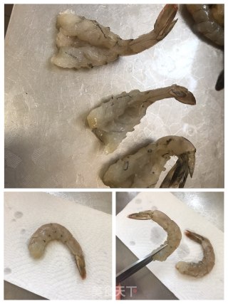 炸虾的做法步骤：1