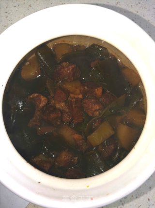 海带萝卜炖牛肉的做法步骤：7