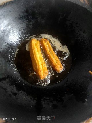 酵母版油条（不添加泡打粉和小苏打）的做法步骤：4