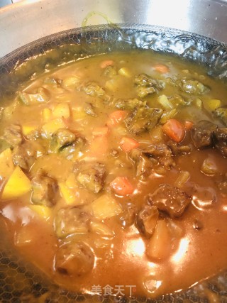 咖喱牛肉的做法步骤：12