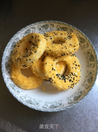 炸苹果圈的做法步骤：7