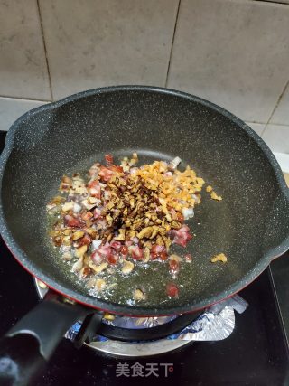 腊味萝卜糕的做法步骤：6
