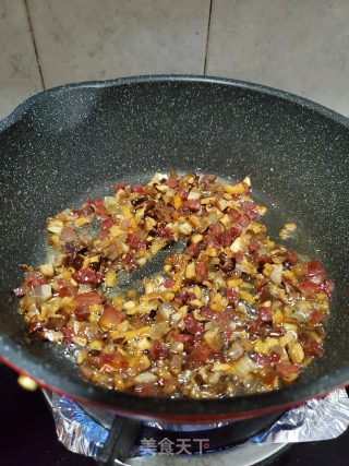腊味萝卜糕的做法步骤：7