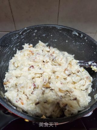 腊味萝卜糕的做法步骤：14