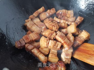 无糖版红烧肉的做法步骤：6
