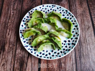 翡翠饺子的做法步骤：16