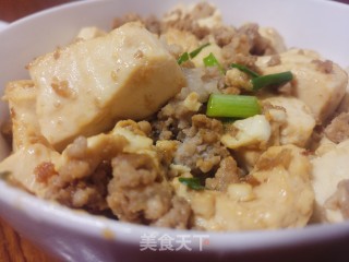 肉末焖豆腐的做法步骤：6