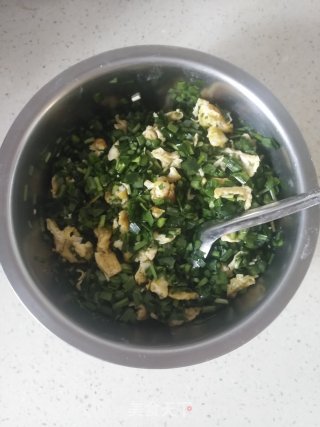 饺子皮韭菜盒子的做法步骤：5